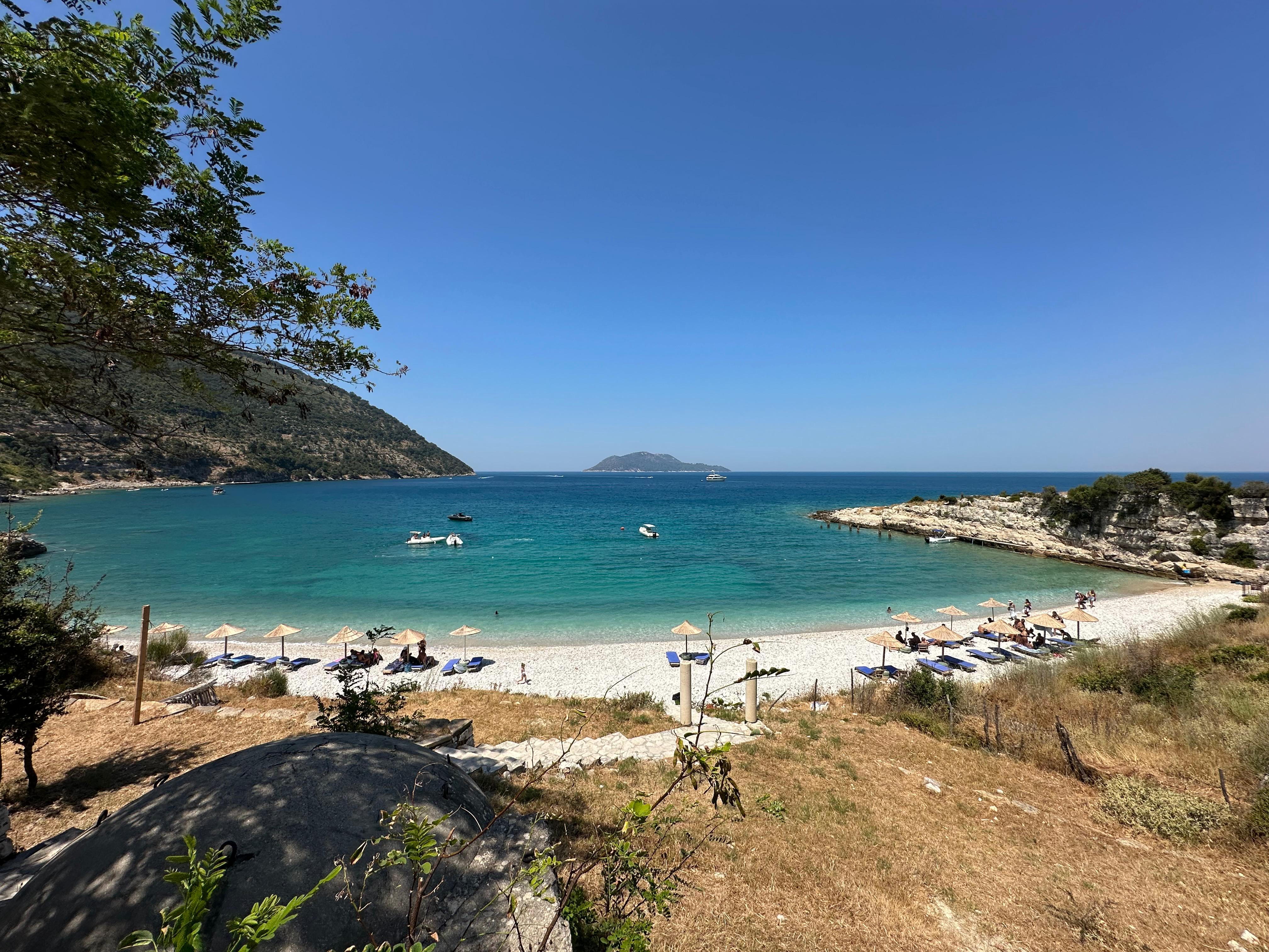 Albanian beach